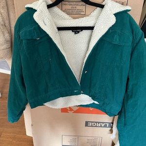 Fashion nova Sherpa lining jacket